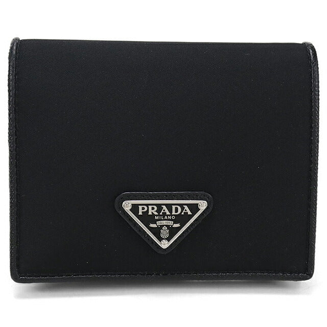 中古 プラダ 二つ折り財布 二折財布 メンズ ブランド PRADA Re-Nylon