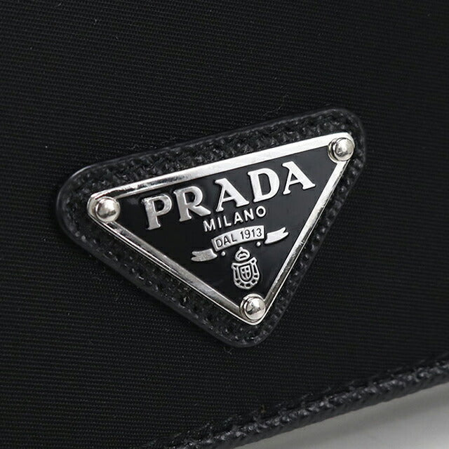 中古 プラダ 二つ折り財布 二折財布 メンズ ブランド PRADA Re-Nylon