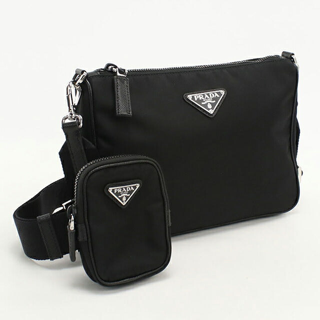 中古 プラダ 斜め掛け ショルダーバッグ メンズ ブランド PRADA 2VH113