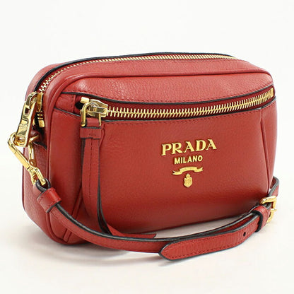 中古 プラダ ショルダーバッグ レディース ブランド PRADA 2WAY レザー 1BL006 レッド USDPR112545011