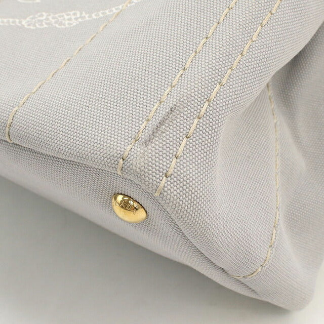 中古 プラダ トートバッグ レディース ブランド PRADA カナパ 2WAY 1BG439 グレー USDPR112683011