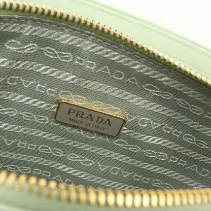 中古 プラダ ショルダーバッグ レディース ブランド PRADA トライアングルバッグ 2WAY レザー グリーン USDPR113085011