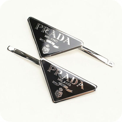 中古 プラダ ヘアピン レディース ブランド PRADA ヘアピン ブラック ヘアアクセサリー USDPR113111011