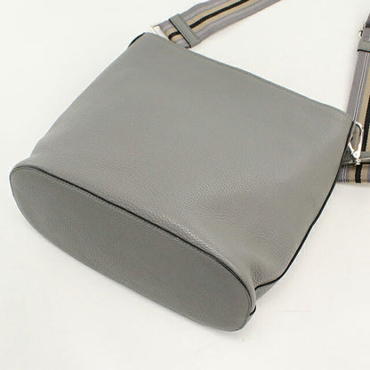 中古 プラダ ショルダーバッグ レディース ブランド PRADA レザー 1BE057 グレー USDPR113384011