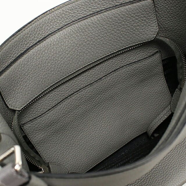中古 プラダ ショルダーバッグ レディース ブランド PRADA レザー 1BE057 グレー USDPR113384011