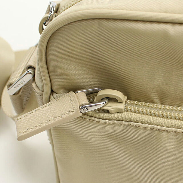 中古 プラダ 斜め掛け ショルダーバッグ レディース ブランド PRADA ショルダーバッグ 1BC167 RV44 F0F24 ベージュ USDPR113477011