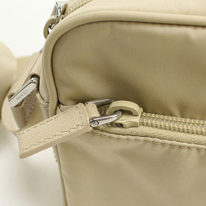 中古 プラダ 斜め掛け ショルダーバッグ レディース ブランド PRADA ショルダーバッグ 1BC167 RV44 F0F24 ベージュ USDPR113477011