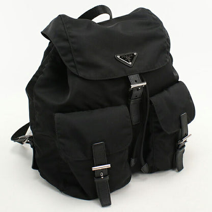 中古 プラダ リュック レディース ブランド PRADA バックパック ブラック USDPR113575011