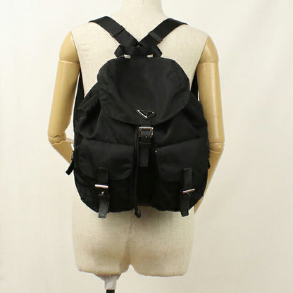 中古 プラダ リュック レディース ブランド PRADA バックパック ブラック USDPR113575011