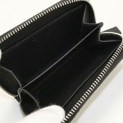 中古 プラダ 小銭入れ レディース ブランド PRADA サフィアーノレザー コインケース レザー ブラック USDPR113621011