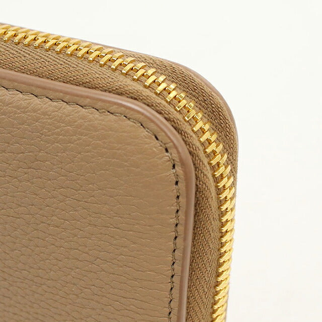 中古 プラダ 長財布ラウンドファスナー レディース ブランド PRADA ジップアラウンド長財布 レザー 1ML506 ベージュ USDPR113659011