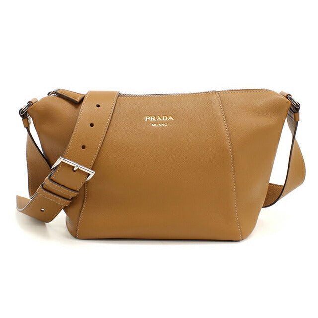 中古 プラダ 斜め掛け ショルダーバッグ メンズ ブランド PRADA ブラウン USDPR113692011