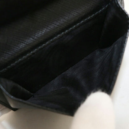 中古 プラダ 二つ折り財布 二折財布 レディース ブランド PRADA サフィアーノレザー レザー 1MV204 ブラック USDPR114299011