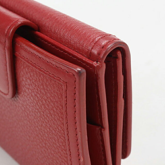 中古 プラダ 二つ折り財布 二折財布 レディース ブランド PRADA ヴィッテロフェニックス トライアングル レザー財布 1MH523 2B16 F0011 USDPR114536011