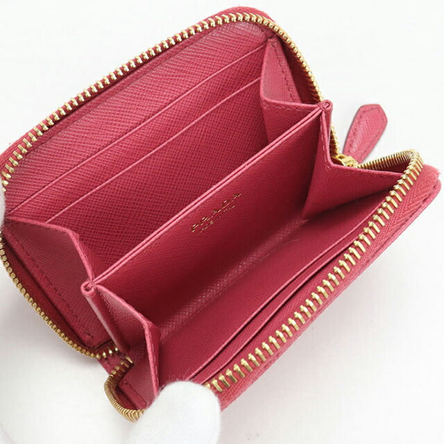 中古 プラダ 小銭入れ レディース ブランド PRADA サフィアーノ