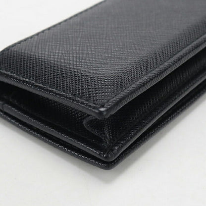 中古 プラダ 名刺入れ レディース ブランド PRADA カードケース レザー 1MC122 ブラック USDPR115150011