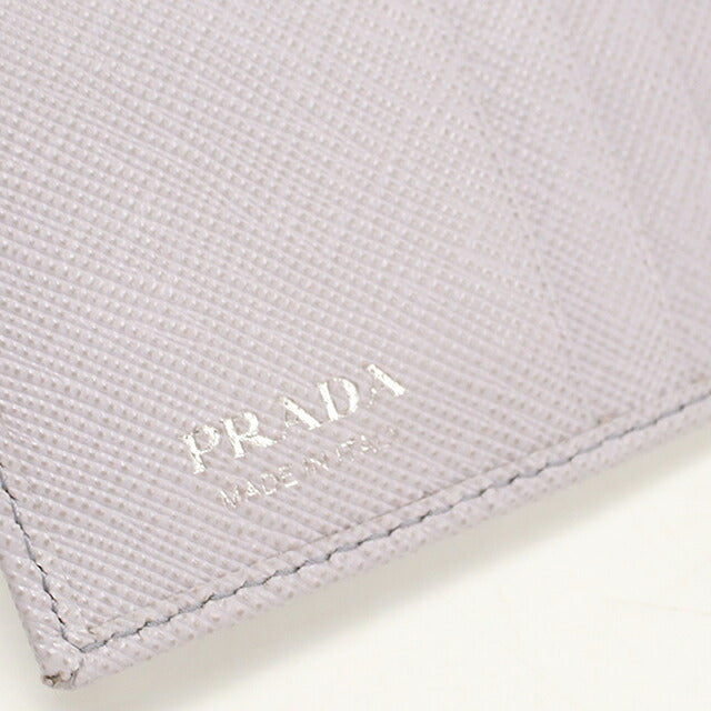 中古 プラダ 二つ折り財布 二折財布 レディース ブランド PRADA