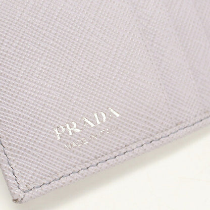 中古 プラダ 二つ折り財布 二折財布 レディース ブランド PRADA サフィアーノトライアングル財布 1ML050 パープル USDPR115278011