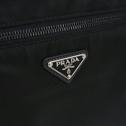 中古 プラダ ショルダーバッグ メンズ ブランド PRADA トライアングルロゴ VA251M ブラック USDPR115410011