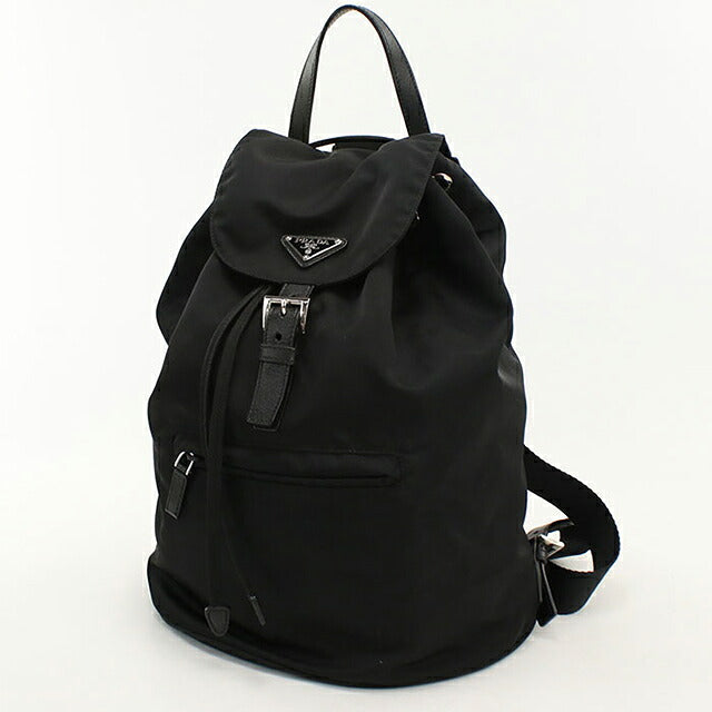 中古 プラダ リュック レディース ブランド PRADA  バックパック 1BZ032 ブラック USDPR115891011