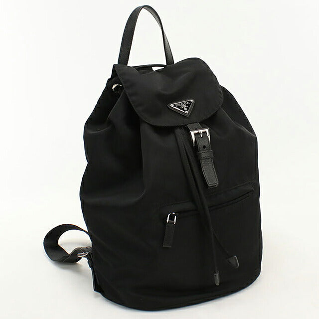 中古 プラダ リュック レディース ブランド PRADA  バックパック 1BZ032 ブラック USDPR115891011