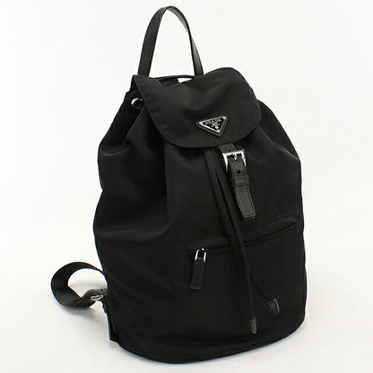 中古 プラダ リュック レディース ブランド PRADA  バックパック 1BZ032 ブラック USDPR115891011
