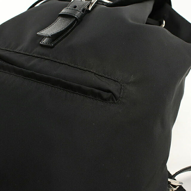 中古 プラダ リュック レディース ブランド PRADA  バックパック 1BZ032 ブラック USDPR115891011
