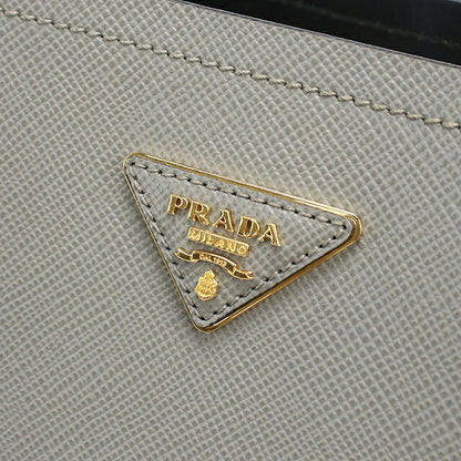 中古 プラダ ハンドバッグ レディース ブランド PRADA パニエ 2WAY レザー 1BA212 グレー USDPR116090011