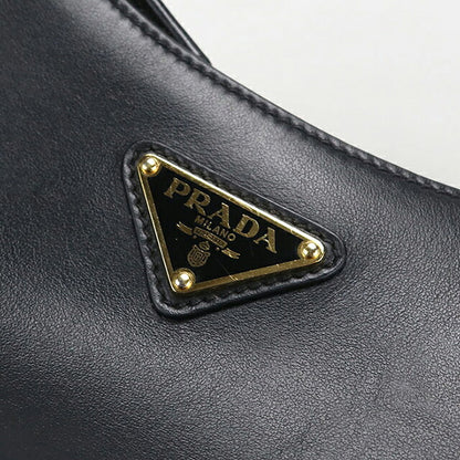 中古 プラダ ハンドバッグ レディース ブランド PRADA トライアングルロゴ アーケスモールレザー 2WAY 1BC194 ブラック USDPR116241011