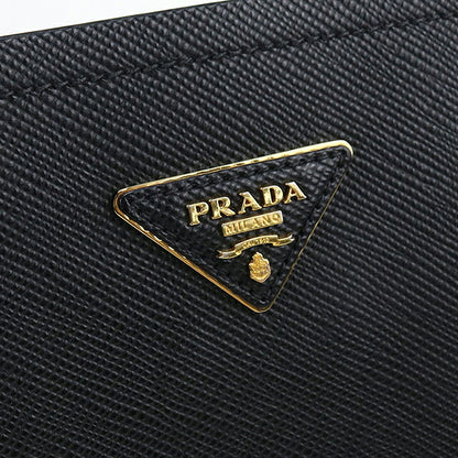 中古 プラダ ハンドバッグ レディース ブランド PRADA パニエ サフィアーノレザー スモールバッグ 2WAY 1BA217 ブラック USDPR116453011