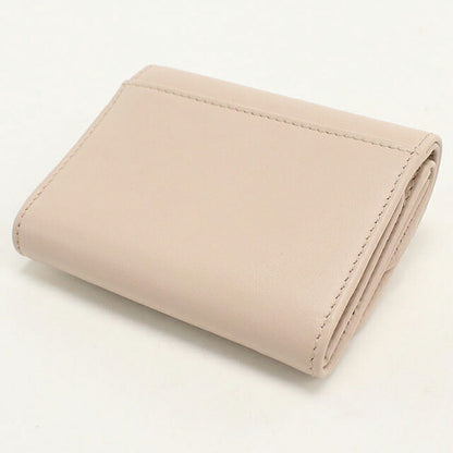 中古 プラダ 三つ折り財布 三折財布 コンパクト レディース ブランド PRADA トライアングル シティカーフ 1MH043 ピンク USDPR116650011
