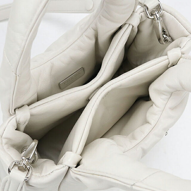 中古 プラダ ハンドバッグ レディース ブランド PRADA  2WAY レザー 1BA359 ホワイト USDPR117352011