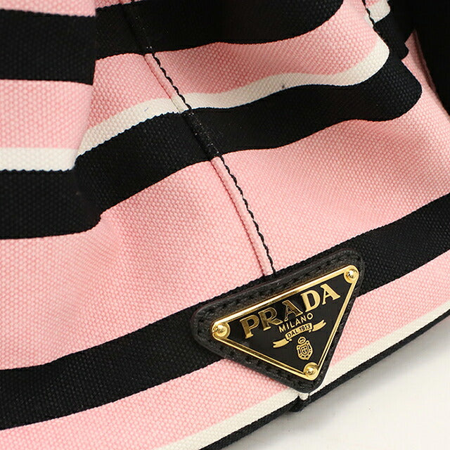 Used Prada tote bag ladies brand PRADA CANAPA STAMPATE 2WAY B1877B pink USDPR117858011