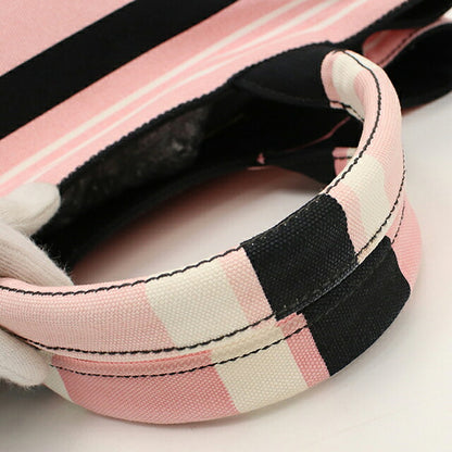 Used Prada tote bag ladies brand PRADA CANAPA STAMPATE 2WAY B1877B pink USDPR117858011
