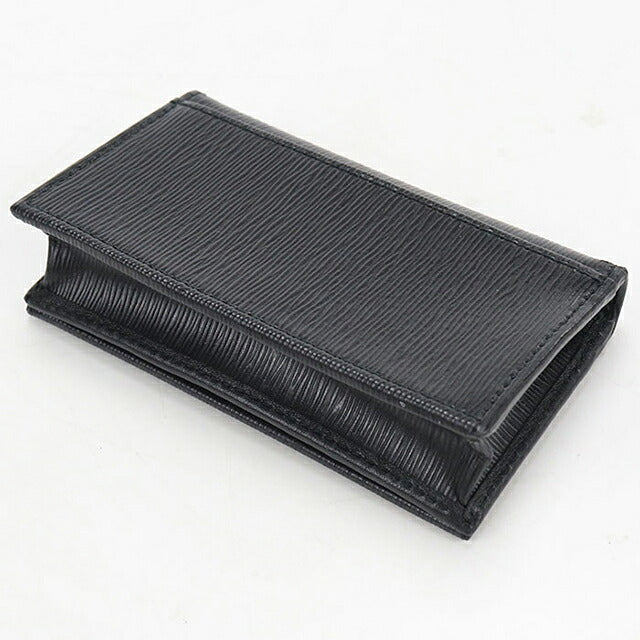 中古 プラダ 名刺入れ レディース ブランド PRADA ヴィッテロムーブ カードケース レザー 1MC122 ブラック USDPR117970011