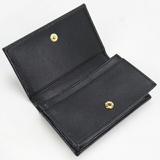 中古 プラダ 名刺入れ レディース ブランド PRADA ヴィッテロムーブ カードケース レザー 1MC122 ブラック USDPR117970011