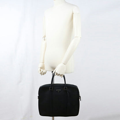 中古 プラダ ブリーフケース メンズ ブランド PRADA レザー 2VE368 ブラック USDPR118414011