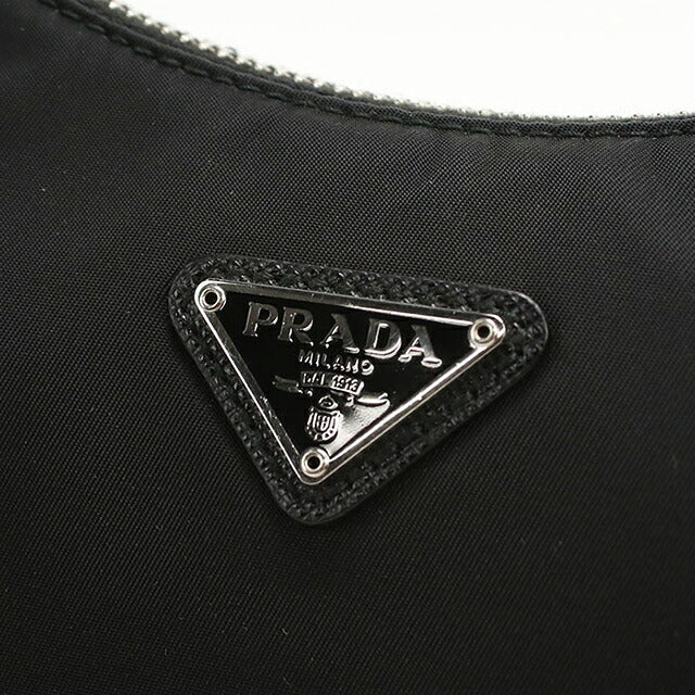 中古 プラダ ショルダーバッグ レディース ブランド PRADA Re-Edition 2005 Re-Nylon 1BH204 ブラック USDPR118728011