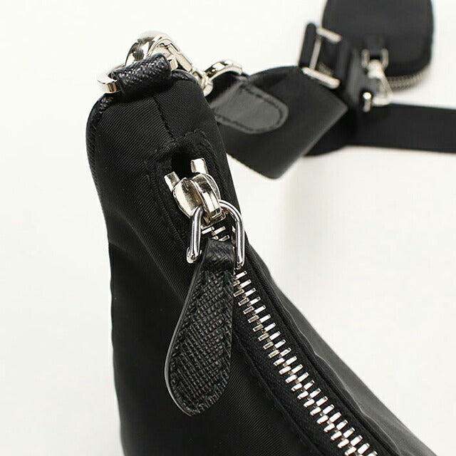 中古 プラダ ショルダーバッグ レディース ブランド PRADA Re-Edition 2005 Re-Nylon 1BH204 ブラック USDPR118728011