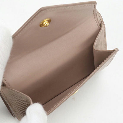 中古 プラダ 三つ折り財布 三折財布 コンパクト レディース ブランド PRADA ヴィッテロムーブ  レザー 1MH021 2B6P F0236 ベージュ USDPR119430011