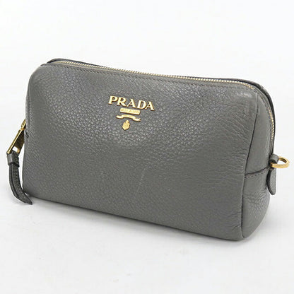 中古 プラダ ポーチ レディース ブランド PRADA   グレー USDPR119543011
