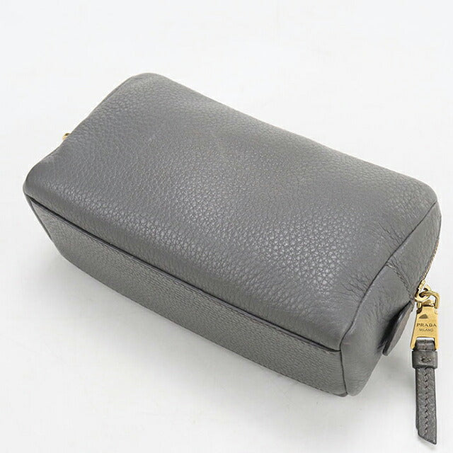 中古 プラダ ポーチ レディース ブランド PRADA   グレー USDPR119543011