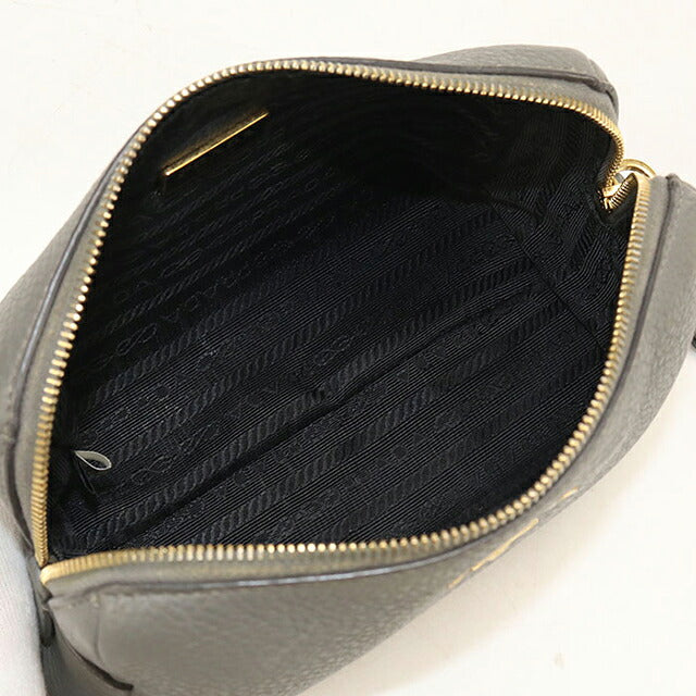中古 プラダ ポーチ レディース ブランド PRADA   グレー USDPR119543011