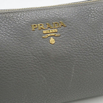 中古 プラダ ポーチ レディース ブランド PRADA   グレー USDPR119543011