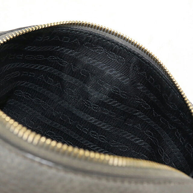 中古 プラダ ポーチ レディース ブランド PRADA   グレー USDPR119543011