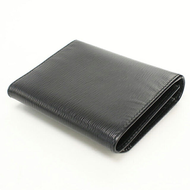 中古 プラダ 三つ折り財布 三折財布 コンパクト レディース ブランド PRADA   ブラック USDPR119586011