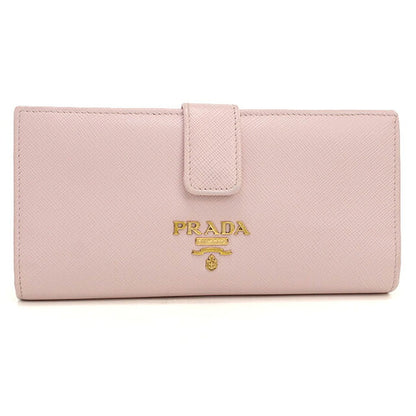 中古 プラダ 長財布二折 レディース ブランド PRADA  サフィアーノマルチカラー レザー 1MV025 ピンク USDPR119880011