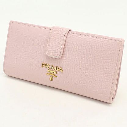 中古 プラダ 長財布二折 レディース ブランド PRADA  サフィアーノマルチカラー レザー 1MV025 ピンク USDPR119880011