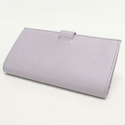 中古 プラダ 長財布二折 レディース ブランド PRADA  サフィアーノマルチカラー レザー 1MV025 パープル USDPR119881011