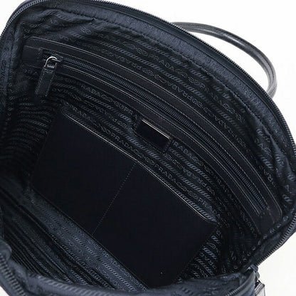 中古 プラダ ブリーフケース メンズ ブランド PRADA  2WAY レザー 2VE368 ネイビー USDPR120032011